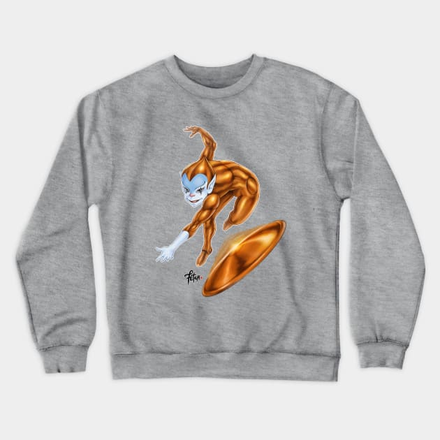 Copper kid Crewneck Sweatshirt by Fetch